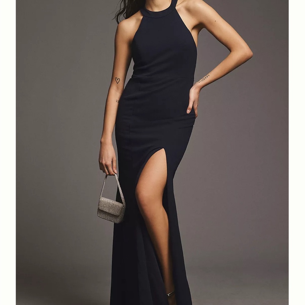 BHLDN Montreal crepe maxi dress brand new with tags, size 2